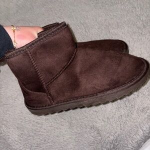 Ardene Brown Ankle Boots